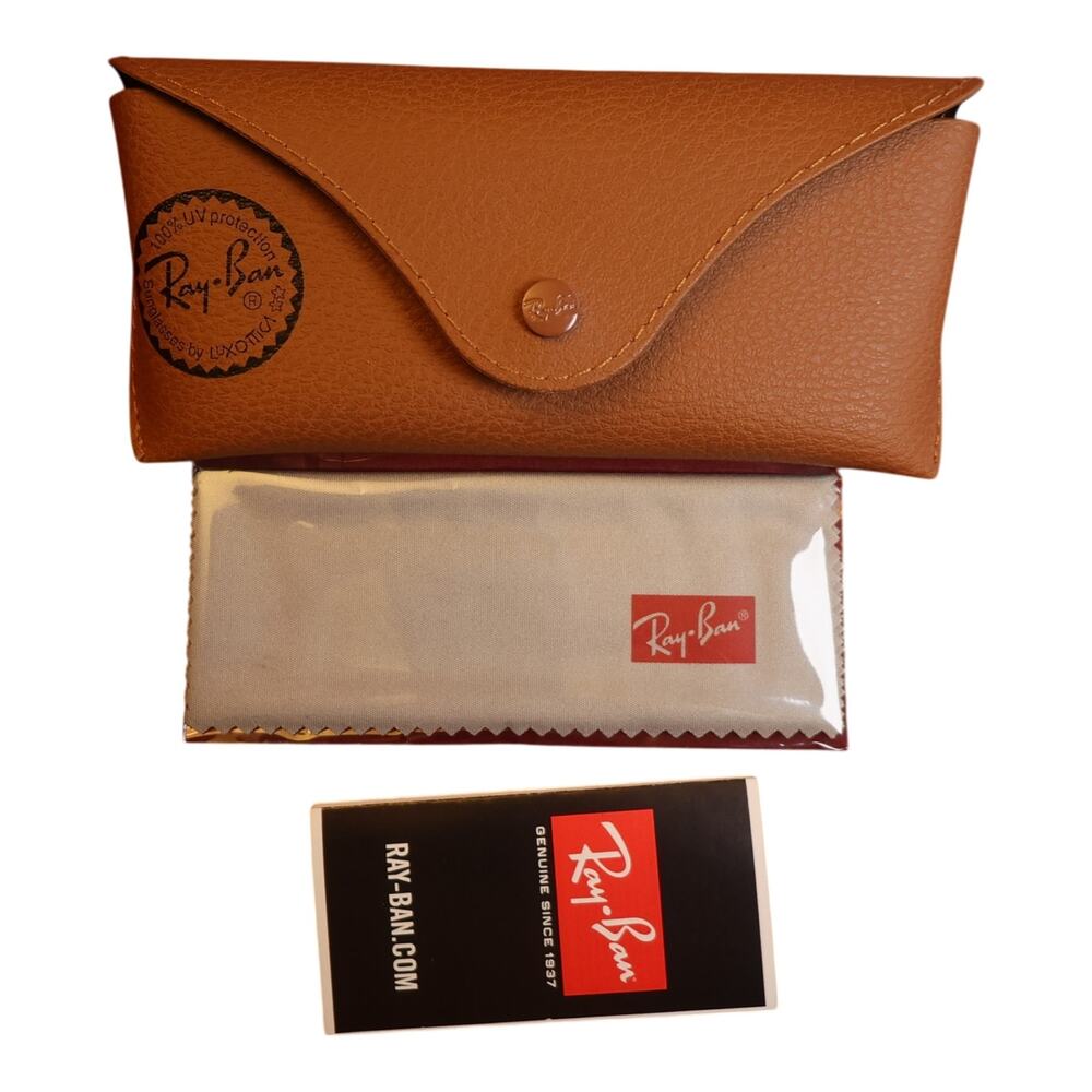 Ray-Ban Brown Soft Sunglasses / Eyeglasses Case Cloth Booklet Case Only